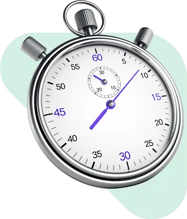 a stop watch