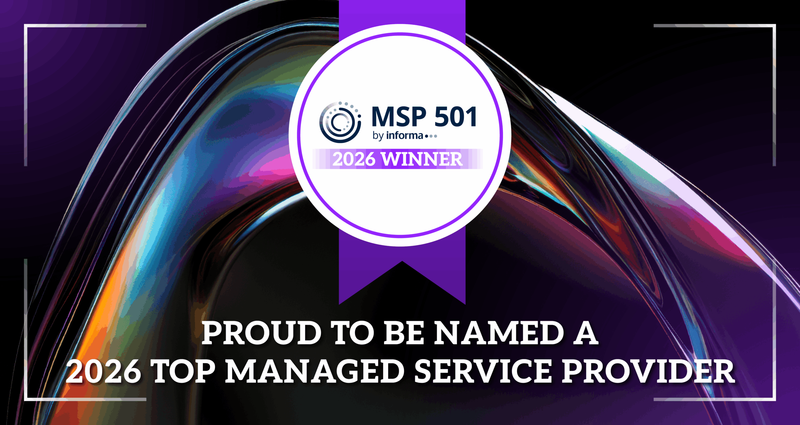 MSP 501 2026 winner graphic